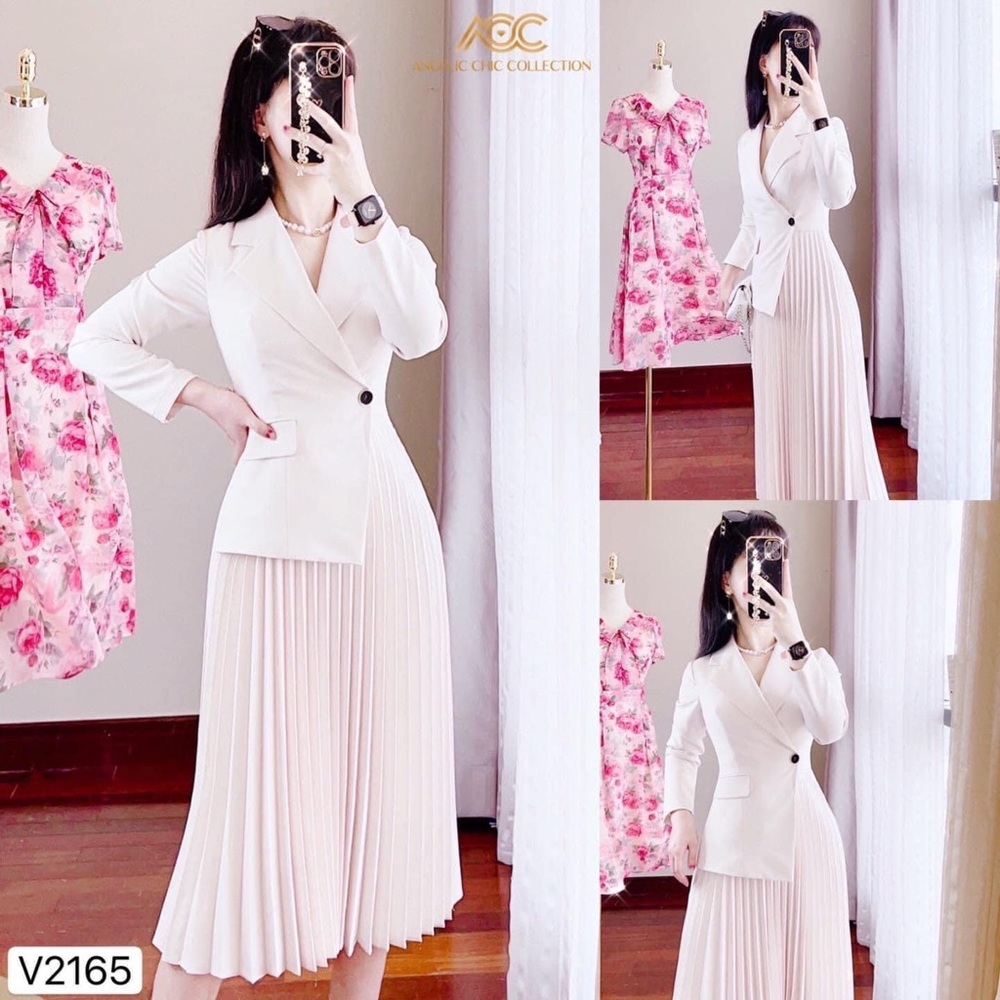 Off-White Wear to Work Dress